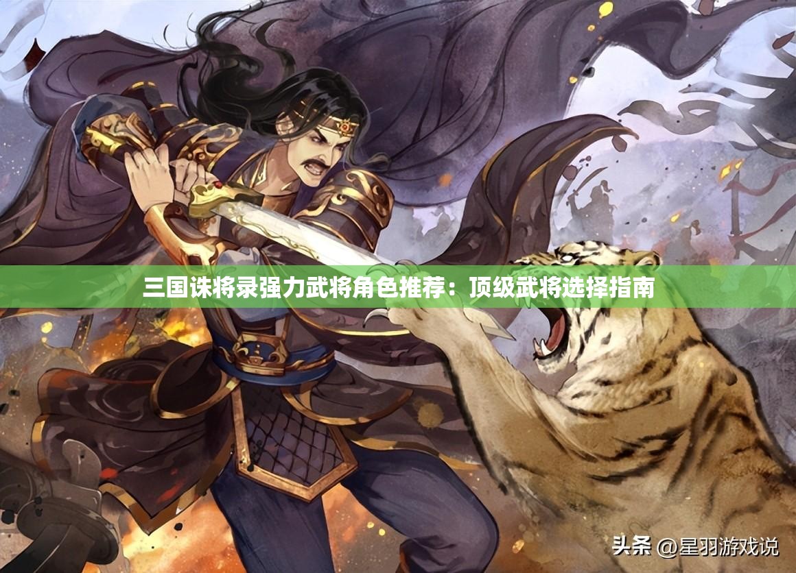 三国诛将录强力武将角色推荐：顶级武将选择指南